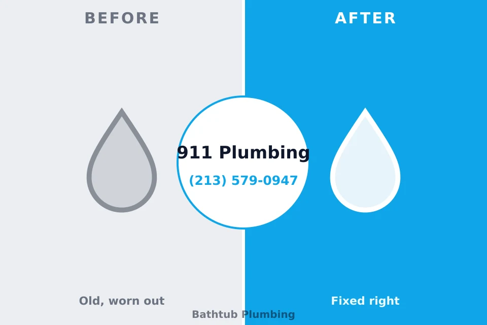 Before and after: plumbing repair Grand Bay, AL